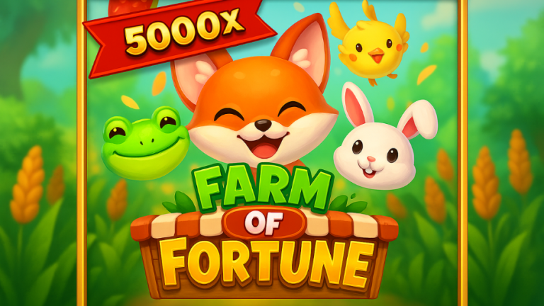 Farm of Fortune dari Fastspin – Slot Lucu Gaya Peternakan Tapi Cuan-nya Bisa Buat Bangun Kandang Ayam Bertingkat